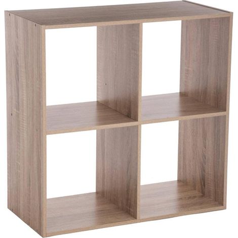 Étagère 5five Mix n Modul, 4 caisses, effet chêne naturel (1/4)