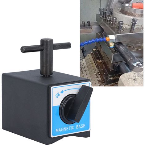 100 kg Saugkraft, M8-Gewinde, Drahtschneider, Magnetfuß, magnetischer Uhrenhalter, 10-Tonnen-Magnetstativ in V-Form (1/5)