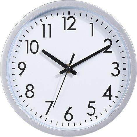 Wanduhr Weiß Verschiedene Farben ø20x3,8cm