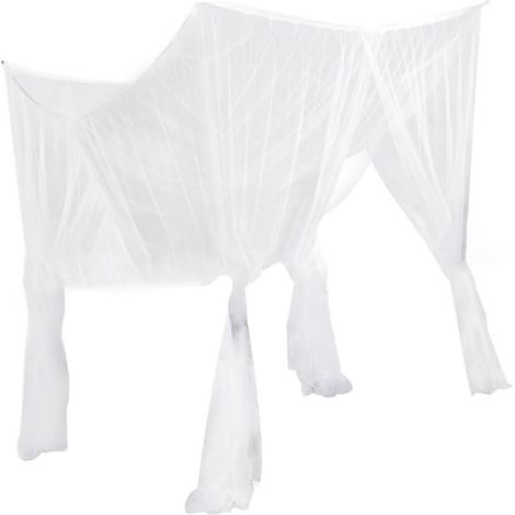 Moustiquaire d'angle pour lit double, protection contre les (1/5)