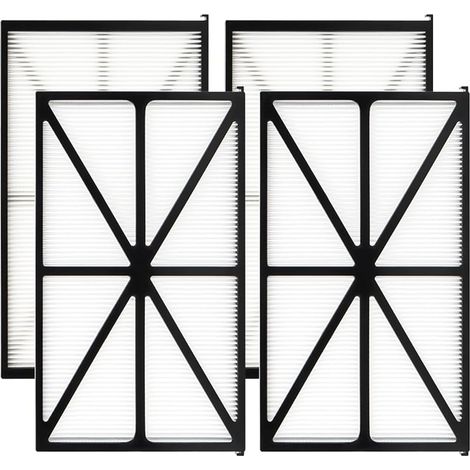 Filtre pour nettoyeur de piscine, 4 pièces, panneaux de filtration à cartouche ultra fine pour Hayward Robotic AquaVac, TigerShark et SharkVac Pool Cleaners Maytronics, No : RCX7010 (1/5)