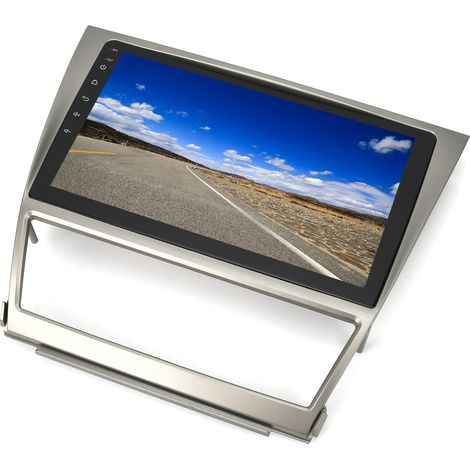 Autoradio MP5 10,1 pouces avec navigation GPS, Wi-Fi, Bluetooth, radio stéréo et carte pour Android 8.1, compatible avec Camry 40 (2006-2011). (1/5)