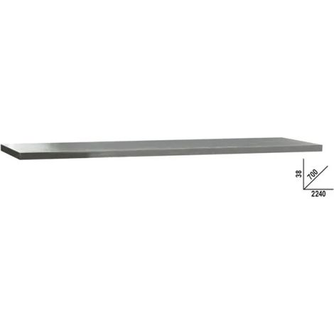 Beta RSC50 2.0 PX/3-2,2MT Piano di lavoro 2,2 m in MDF rivestito acciaio Inox
