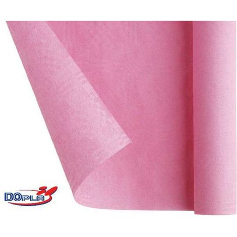 Dopla Tovaglia Rotolo Carta Rosa 1,20x7m Monouso