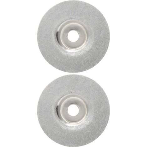 2 Stück 4-Zoll-Diamantschleifscheiben zum Schneiden von Glas, Marmor und Keramik