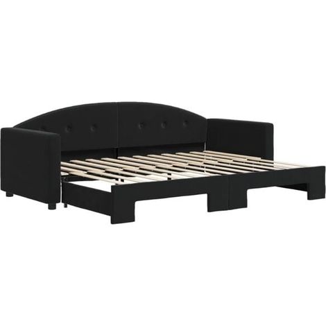 Canapé-lit avec matelas gigogne (matelas non inclus) 80x200 cm (1/5)