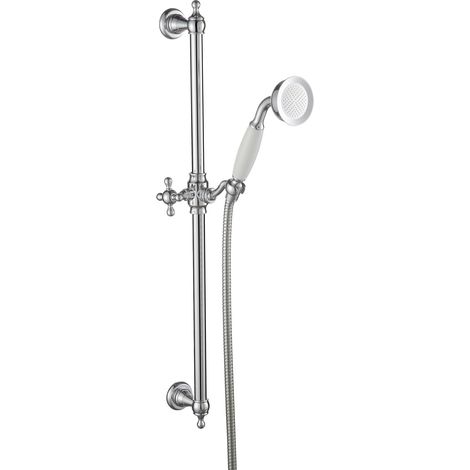 Signature Traditional Slide Rail Shower Kit - Chrome (1/2)
