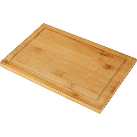 Planche à découper en bambou - Marron - L 31 x l 21 cm - Livraison gratuite (1/5)