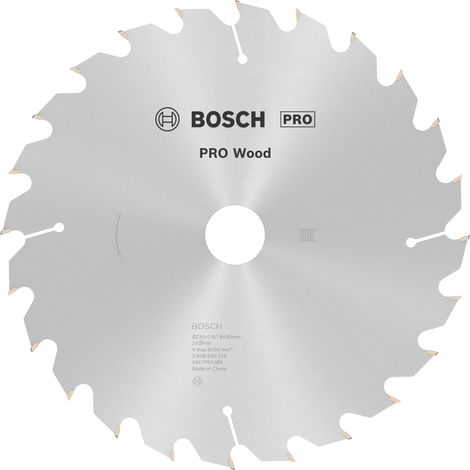 Bosch PRO Wood Kreissägeblatt, 235 x 2,8 x 30 mm, T24