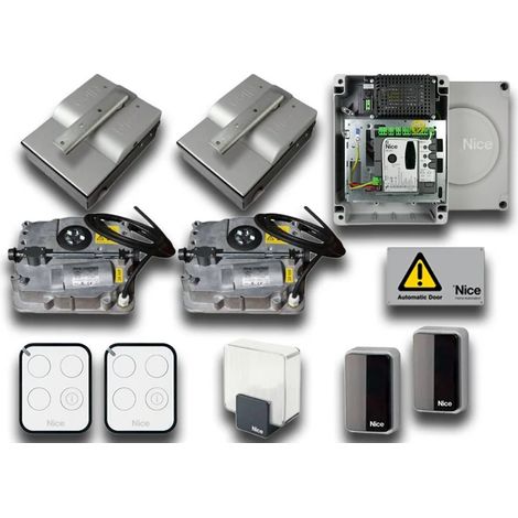 Kit S-FAB SFAB 2024 BD Per Cancelli a Battente Ante 2,3mt 24v NICE SFAB2024BDKCE (1/3)