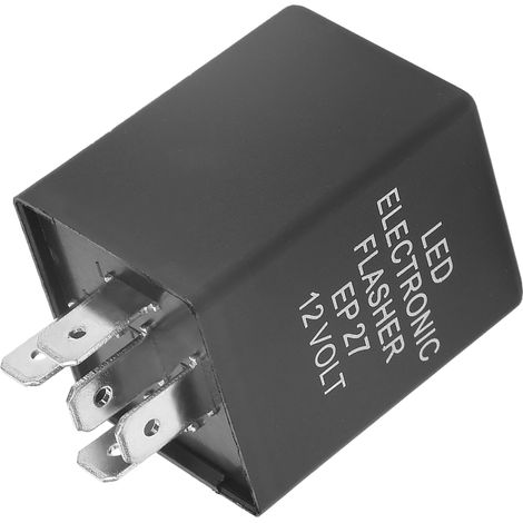 Relais clignotant à LED 5 broches EP27, 12 V, 150 W (1/5)