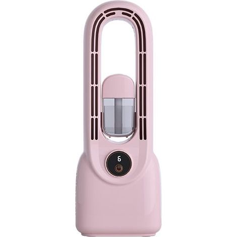 Climatiseur Mobile Sans Pales - Tendance Silencieux Humidificateur - Brume 6 vitesses éclairage coloré - Bureau domicile - Rose (1/5)