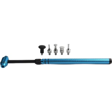 Outils de réparation de bosses de carrosserie, kit de retrait de grêle sans peinture avec stylo en fibre de carbone et marteau de débosselage en alliage d'aluminium pour voiture
