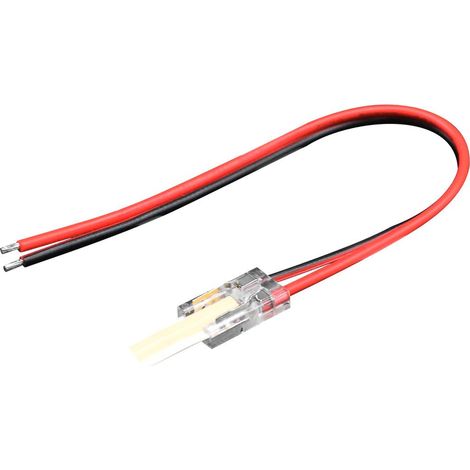 Strip Anschluss 6mm 2Pin für einfarbige COB LED-Streifen IP20 DC24V/3,5A (1/2)