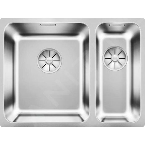 Blanco Solis 340/180 - Évier, 585x440 mm, inox brossé 526131 (1/3)