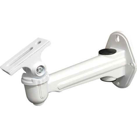 Mini soporte de pared para proyector/cámara/proyector/webcam - Rotación de 360° (Blanco) (1/4)