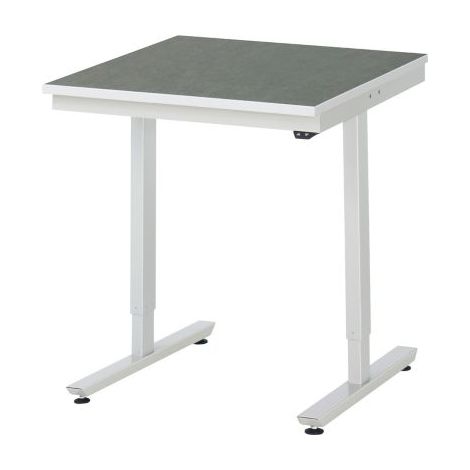 RAU Arbeitstisch adlatus 150 elektrisch höhenverstellbar Linoleum-/Universal-Platte 750 mm x 800 mm (1/3)