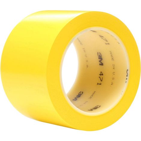 3M 471F 471G50 Nastro adesivo in PVC Giallo (L x L) 33 m x 50 mm 1 pz. (1/4)