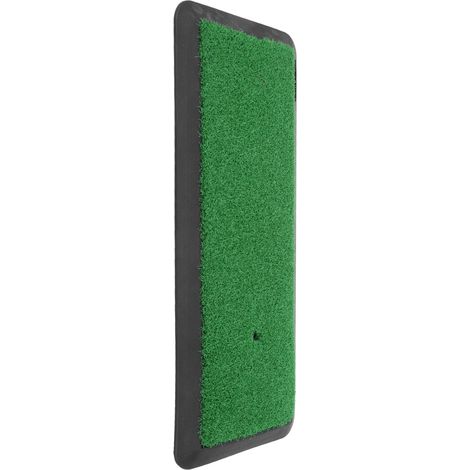 Tapis d'entraînement de golf avec gazon synthétique et tapis en caoutchouc pour améliorer votre swing. (1/5)