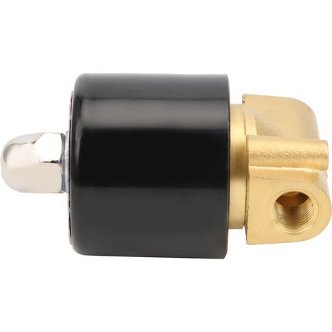 Robinet à pression d'eau laiton G1/8 fermé au repos action directe 2W-025-06AC110V (1/5)
