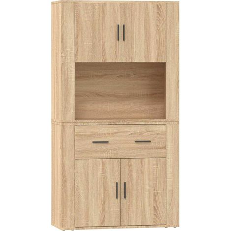 Maison Exclusive - Buffet haut Chêne sonoma Bois d'ingénierie (1/5)