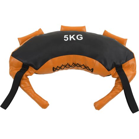 Sac de sable bulgare PVC coque portable fitness power bag 10kg/22lb pour gym cross-training (1/5)