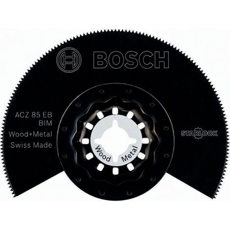 2608661636 - Lama segmentata per multifunzione, BIM ACZ 85 EB Wood and Metal 85 mm