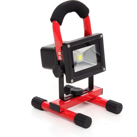 Lámpara halógena LED portátil de 20W, luz cálida/fría, modelo KD1228