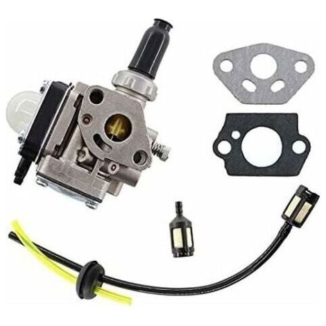 Carburateur pour Moteur Kawasaki TH43, TH48, Convient pour Tondeuses à Gazon, Équipé d'un Filtre à Essence Universel et d'un Joint.- (1/4)