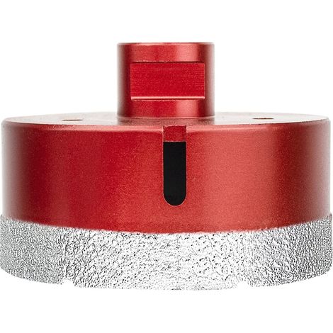 Scie Cloche Diamant Foret avec Filetage M14 pour le forage à sec ou humide en Porcelaine, Carrelage, Granit, Marbre, Verre (90mm) (1/5)