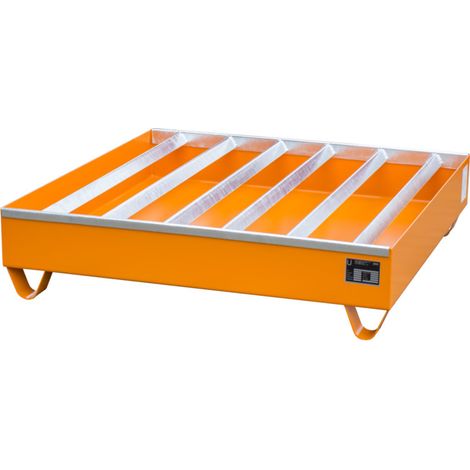 Bauer Südlohn Bac profilé PW 200-4, peint, orange jaune (1/2)