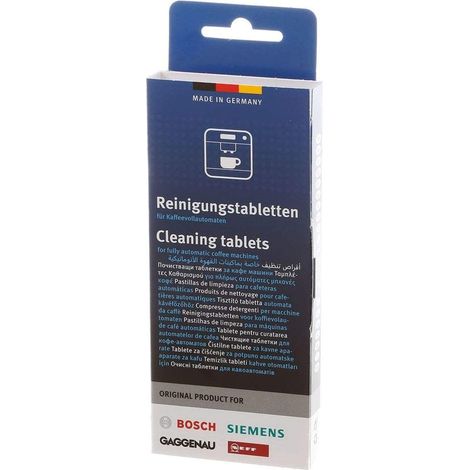 Caja de 10 pastillas de limpieza 00311769, 00312295 BOSCH