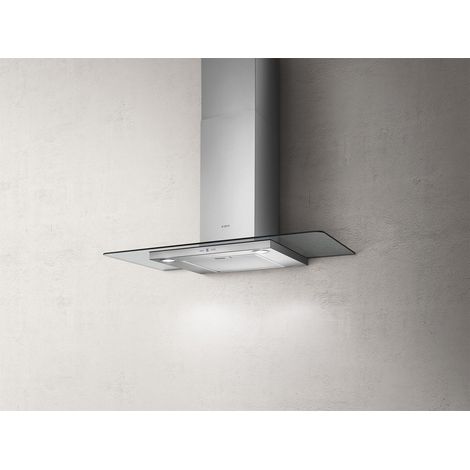 Elica PRF0150291. Potenza massima di estrazione: 600 m³/h, Tipo di estrazione: Aspirante, Classe di efficienza dinamica del fluido: A. Tipo: Cappa aspirante a parete, Colore del prodotto: Acciaio i... (1/4)