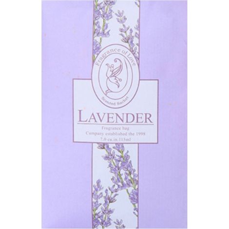 1 Sac parfumé, Crochet intégré, Élimine les odeurs, Lavande, Pour armoire voiture tiroir (1/5)