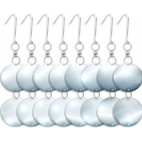 Anti Bird Reflective Disc to Keep Birds Away - Effective Bird Deterrent, Bird Repellent Mirror Reflective Disc (1/4)