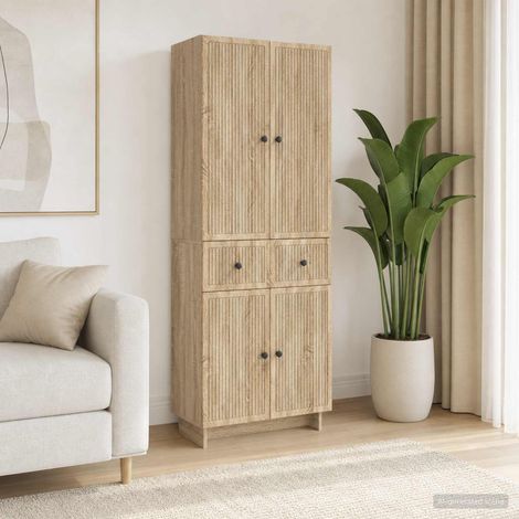 vidaXL Schrankset 2 pcs 66 x 34,5 x 90 cm Holzwerkstoff (1/5)