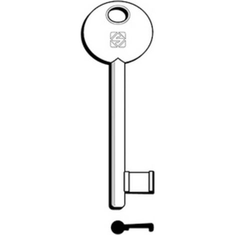 5 x SILCA 6P3S CHIAVE PATENT DISP NICHELATA
