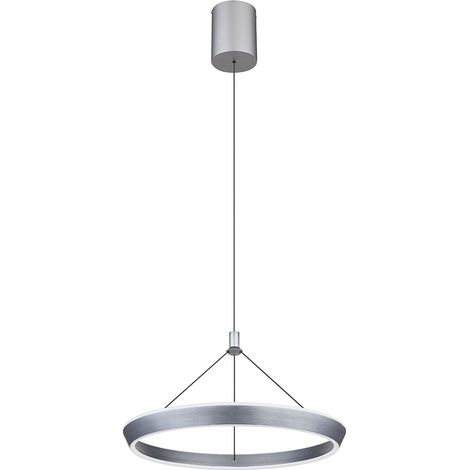 Globo - suspension - Ferra - gris - métal - Ø 50cm - LED - 67316 (1/5)