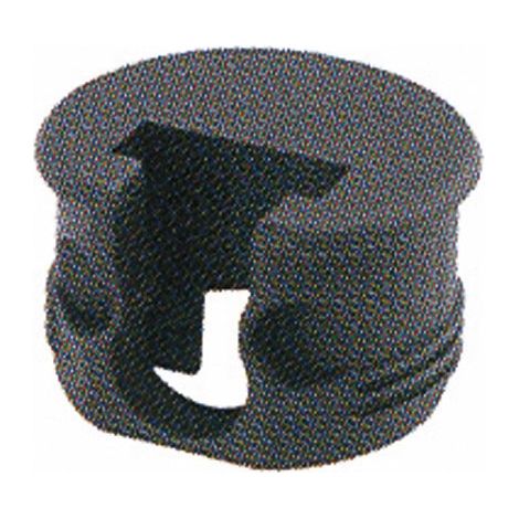 Boîtier support ø20 - Décor : Noir - ITALIANA FERRAMENTA (1/3)