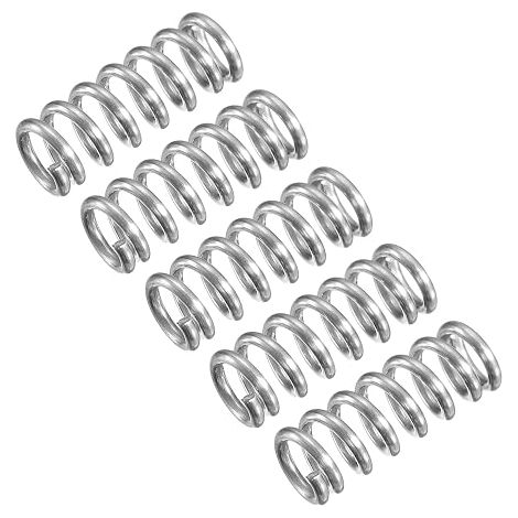 Compression Spring Stainless Steel 6 mm ODx1 mm Filx20 mm Free L (1/2)