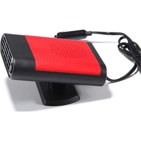 Tragbarer 12V 15W Autoheizkörper, multifunktionaler Autoheizkörper zum Enteisen und Entfeuchten, 2-in-1-Autoheizkörper – Rot (1/4)