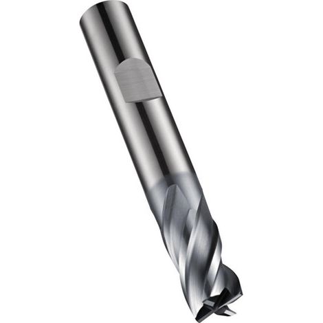 Fresa a candela S804HB DIN 6527K Ø10mm Lunghezza totale 66mm Lunghezza taglio 14mm HM AlCrN