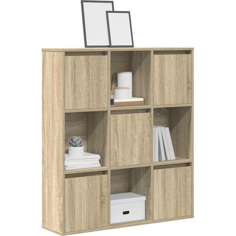 Bücherregal Sonoma-Eiche 89x24x101,5 cm Holzwerkstoff