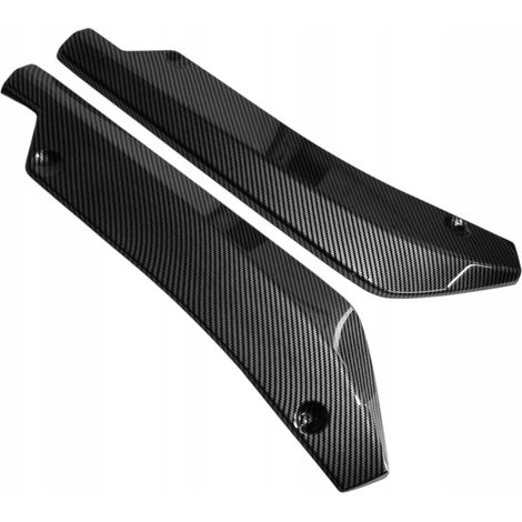 Splitter Diffusore Spoiler Paraurti Labbro Carbonio Universale 2 pezzi (1/5)