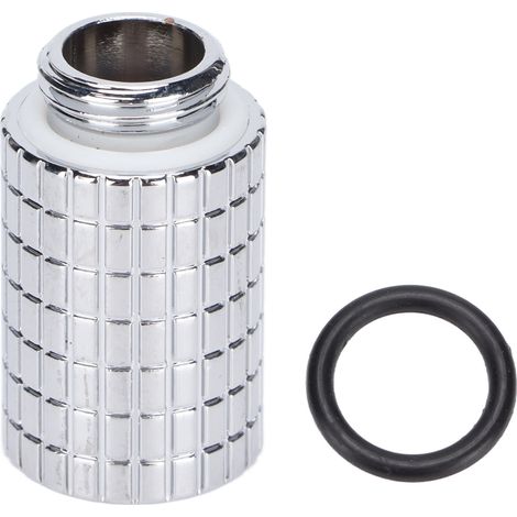 Raccord Allonge 25mm Filetage G1/4" Mâle-Femelle Hexagone Intérieur Fixation pour Refroidissement Liquide PC Argenté (1/5)