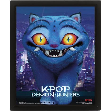 K-POP DEMON HUNTERS - POSTER LENTICULAIRE 3D PYRAMID EPPL2511214