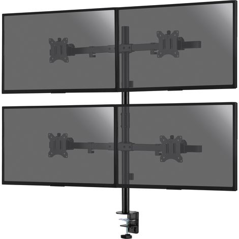 Support bureau 4 écrans PC 17"- 32" (1/3)