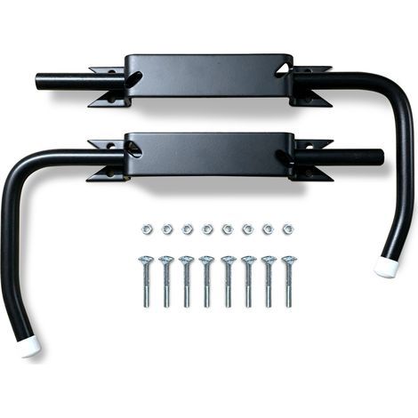 Bloque Volet Noir - La Paire Standard pour Volet Bois (1/4)