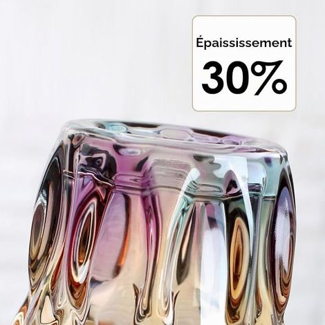 Bouteille de Vase à Fleurs en Verre épaissi, décoratif pour Arrangement Floral (1/4)
