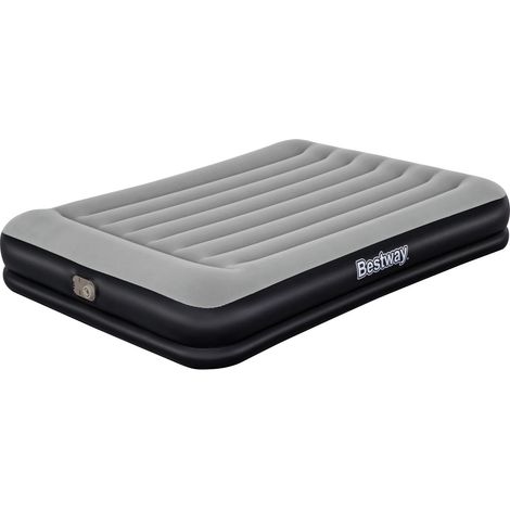 Bestway Luftbett TriTech 203 x 152 x 36 cm mit integrierter Luftpumpe Luftbett (1/3)